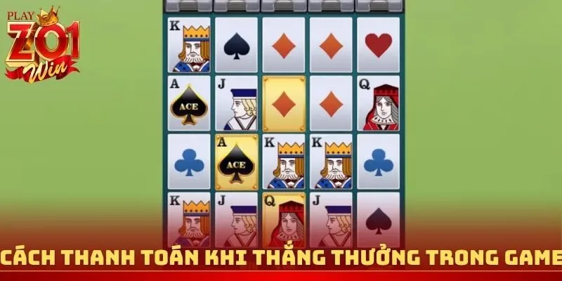 Cách thanh toán khi thắng thưởng trong game