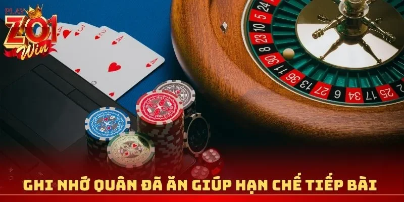 Ghi nhớ quân đã ăn giúp hạn chế tiếp bài