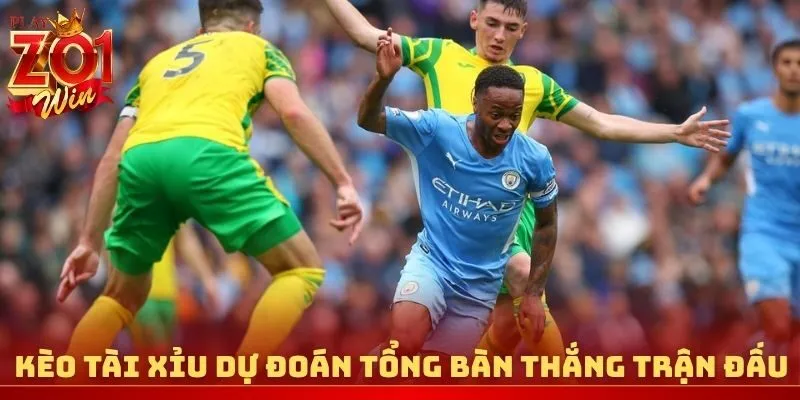 Kèo Tài Xỉu dự đoán tổng bàn thắng trận đấu