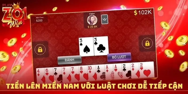 Tiến lên miền Nam với luật chơi dễ tiếp cận