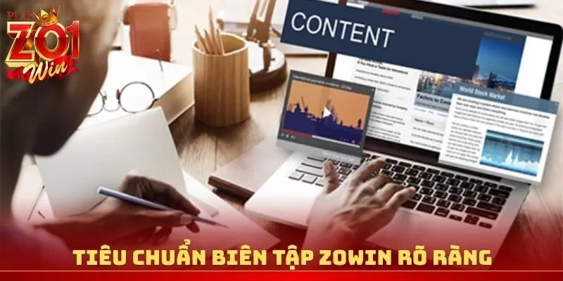 Tiêu chuẩn biên tập theo quy trình rõ ràng