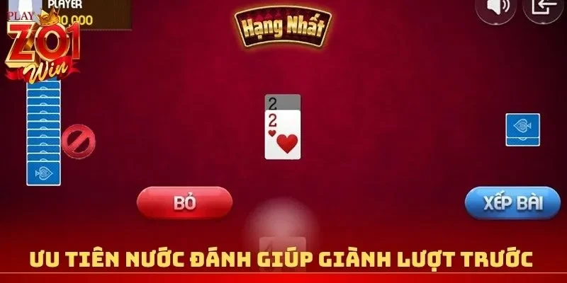 Ưu tiên nước đánh giúp giành lượt trước đối phương